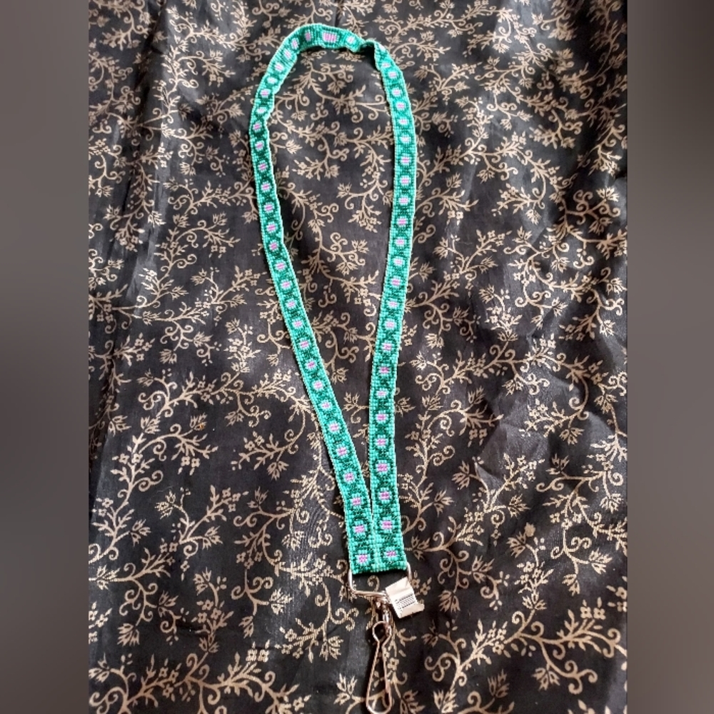 BEADED LANYARD